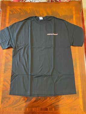 Snap On Black Short Sleeve Tee with Muscle Car Graphic